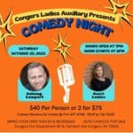 Congers Ladies Auxiliary Presents Comedy Night